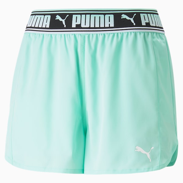 Strong 3" Women's Training Shorts, Electric Peppermint, extralarge